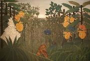 Henri Rousseau The Repast of the Lion oil painting